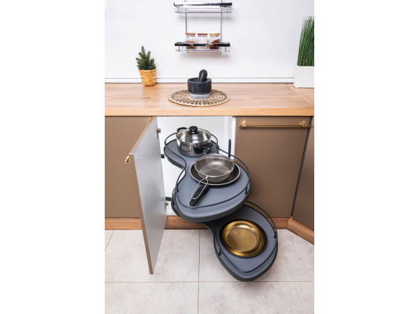 ماجيك كورنر فلاي مون 45سم يمين رمادي OSCAR