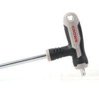 طقم مفاتيح آلن كي حرف T نجمة 9 قطع CROWN موديل CPHOH-TTMAX8