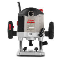 راوتر حليه الكترونى كراون 12 ملي 2100 واط موديل CROWN CT11001-B3