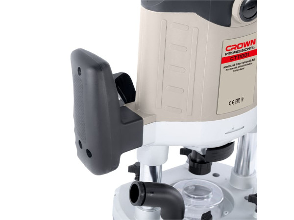 راوتر حليه الكترونى كراون 12 ملي 2100 واط موديل CROWN CT11001-B3