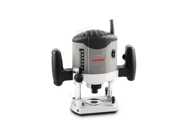 راوتر حلية الكترونى كراون 8 ملي 1050 واط موديل CROWN CT11012-B3