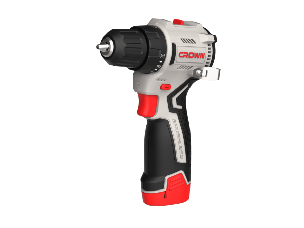 شنيور براشليس 10مم 45ن 2امبير 12ف-CROWN