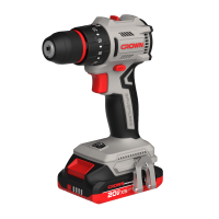 شنيور براشليس دقاق 10مم ظ.معدن 50ن 2امبير 20ف  2-CROWN