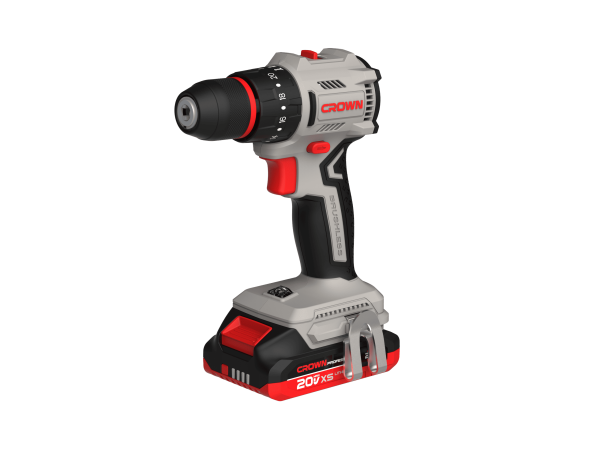 شنيور براشليس دقاق 10مم ظ.معدن 50ن 2امبير 20ف  2-CROWN