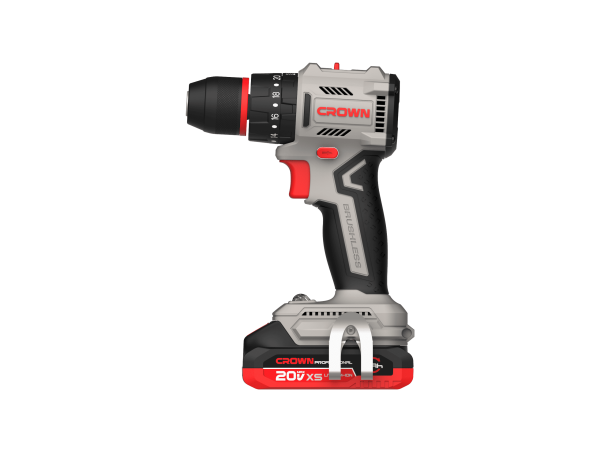 شنيور براشليس دقاق 10مم ظ.معدن 50ن 2امبير 20ف  2-CROWN