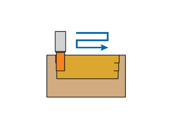 CMT 195.162.11 بنطة حلزوني يمين LOCKSET SPIRAL BIT
