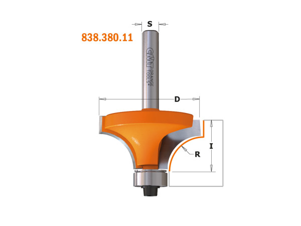 بنطة حلية بلية أكس 6 مم إيطالي مقاس 19.1- 12.7 مم- 738.190.11 CMT