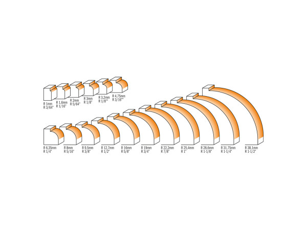 بنطة حلية بلية أكس 6 مم إيطالي مقاس 19.1- 12.7 مم- 738.190.11 CMT