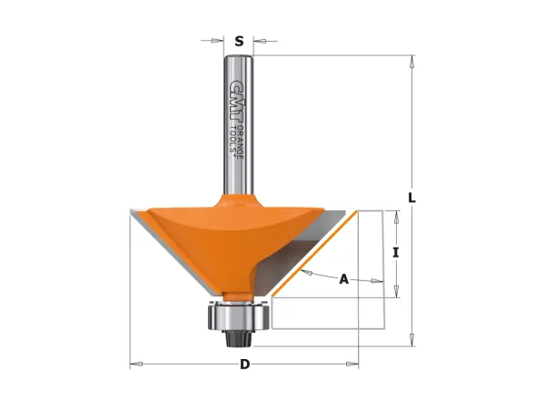 بنطة حلية بلية أكس 8 مم إيطالي مقاس45 - 18 مم- 936.420.11 CMT