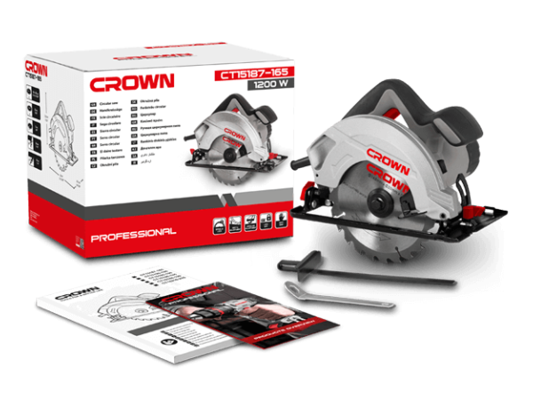 منشار صنية 185مم  1200 وات-CROWN