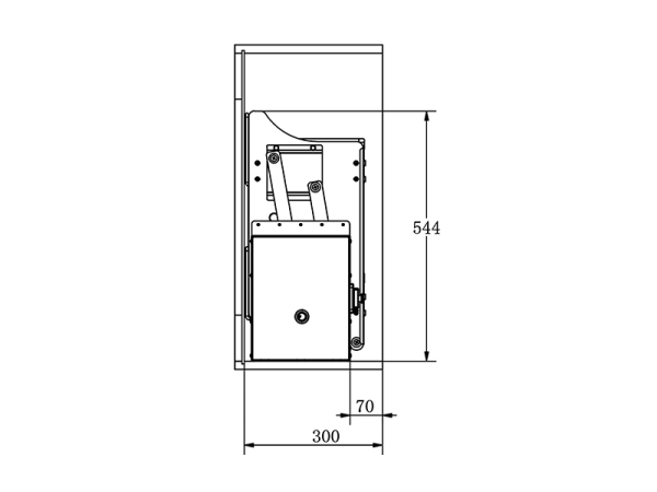 مطبقية هيدروليك  80سم انتراسيد wellmax
