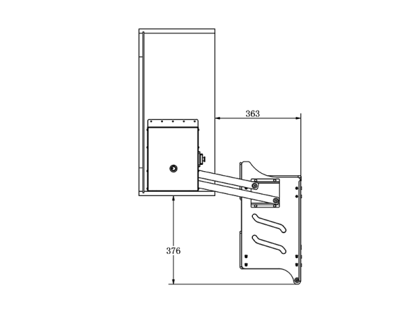 مطبقية هيدروليك  80سم انتراسيد wellmax