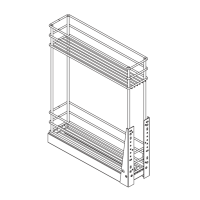  تروللي 11سم كروم انتراسيد 2 رف (وحدة 15سم wellmax
