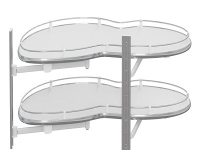 Magic Corner Fly Moon - Left - Silver STARAX Turkey